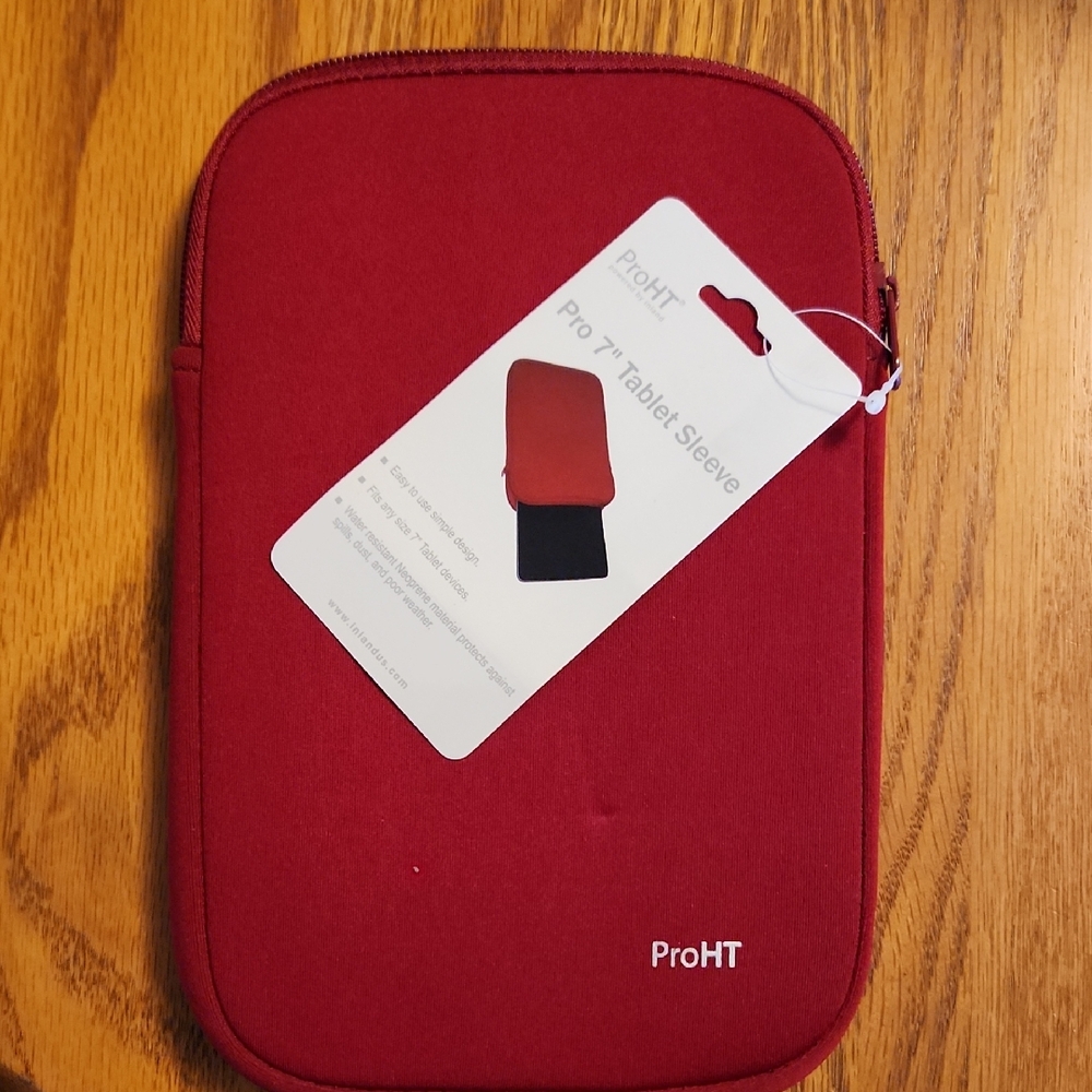 Red Tablet Sleeve